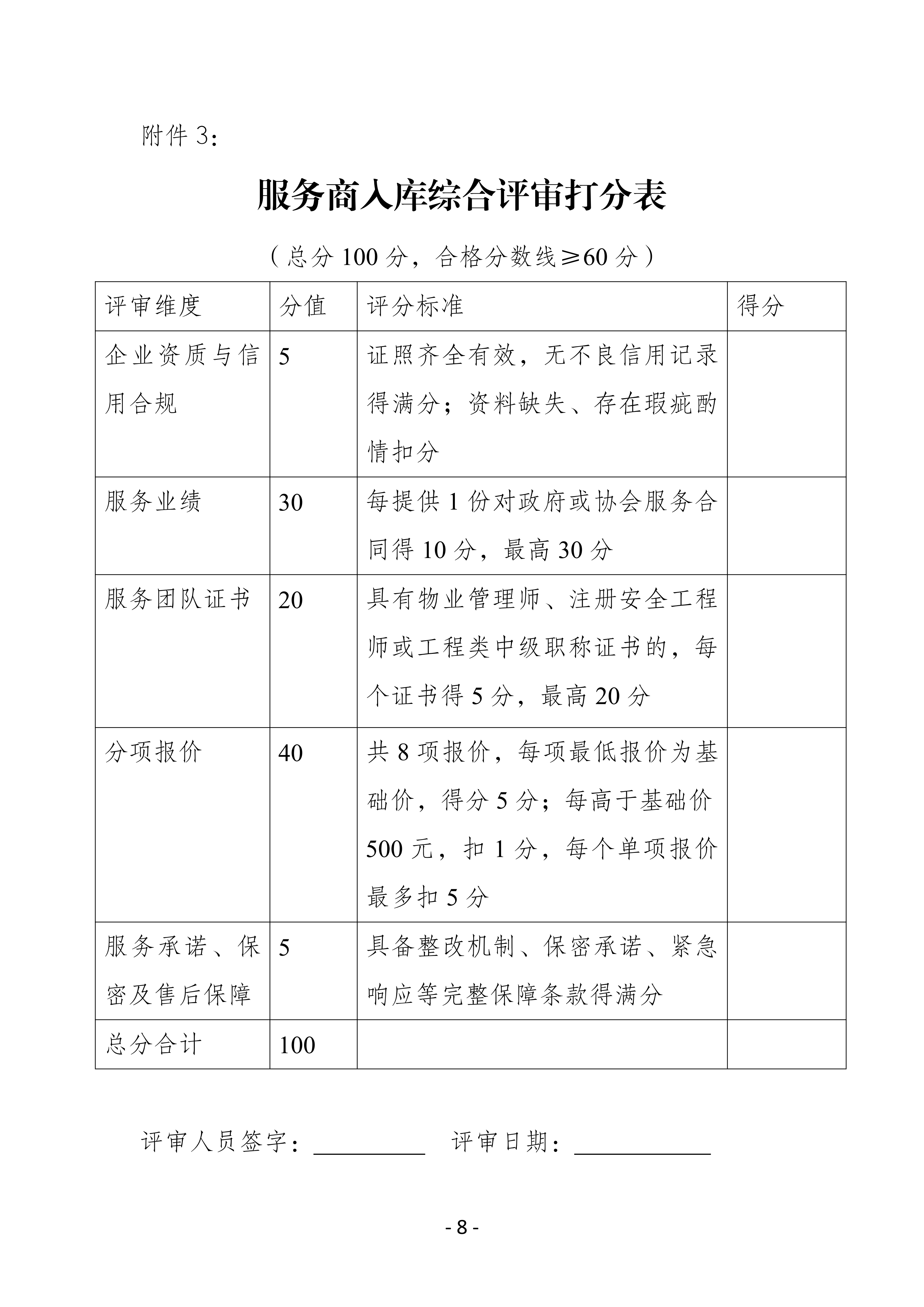 四川天府新区物业管理协会第三方服务供应商库公开遴选招募公告8.3_08